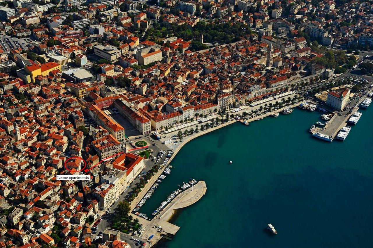 Luxury Apts Leone Split Centre Eksteriør billede